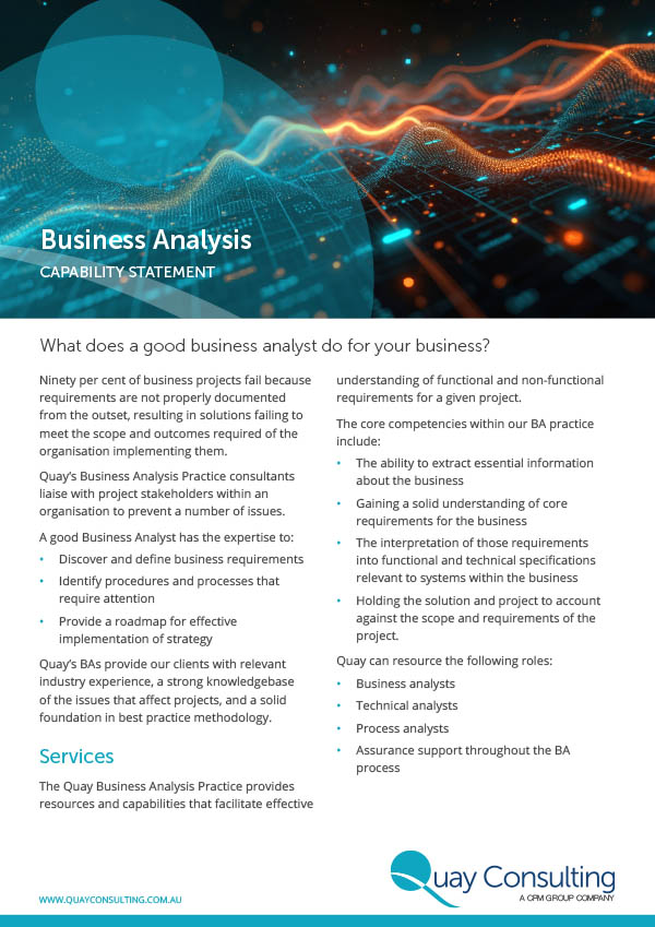 Business Analysis