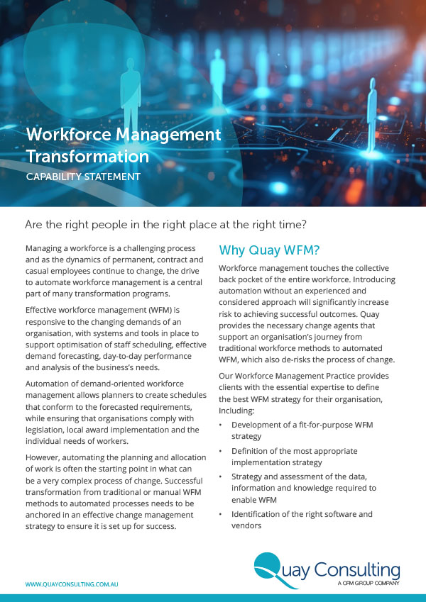 Workforce Management