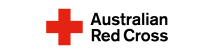 Australian Red Cross logo: red cross symbol and 'Australian Red Cross' text on the right area of the image.