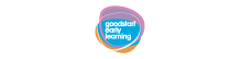 Goodstart Early Learning logo badge (circular blue emblem)